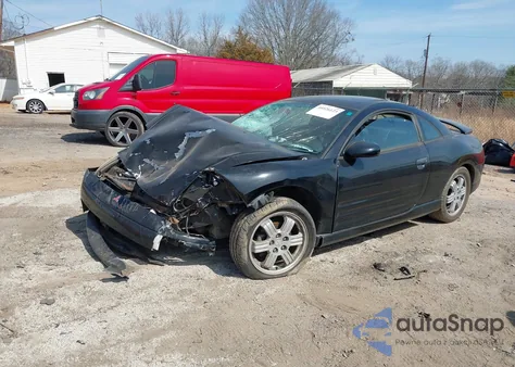 2000 Mitsubishi Eclipse Gt z USA, uszkodzony, nr VIN 4A3AC54L1YE150157